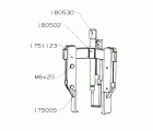 EXTRACTOR FORZA SERIE 1750T DE 3 PATAS FINAS